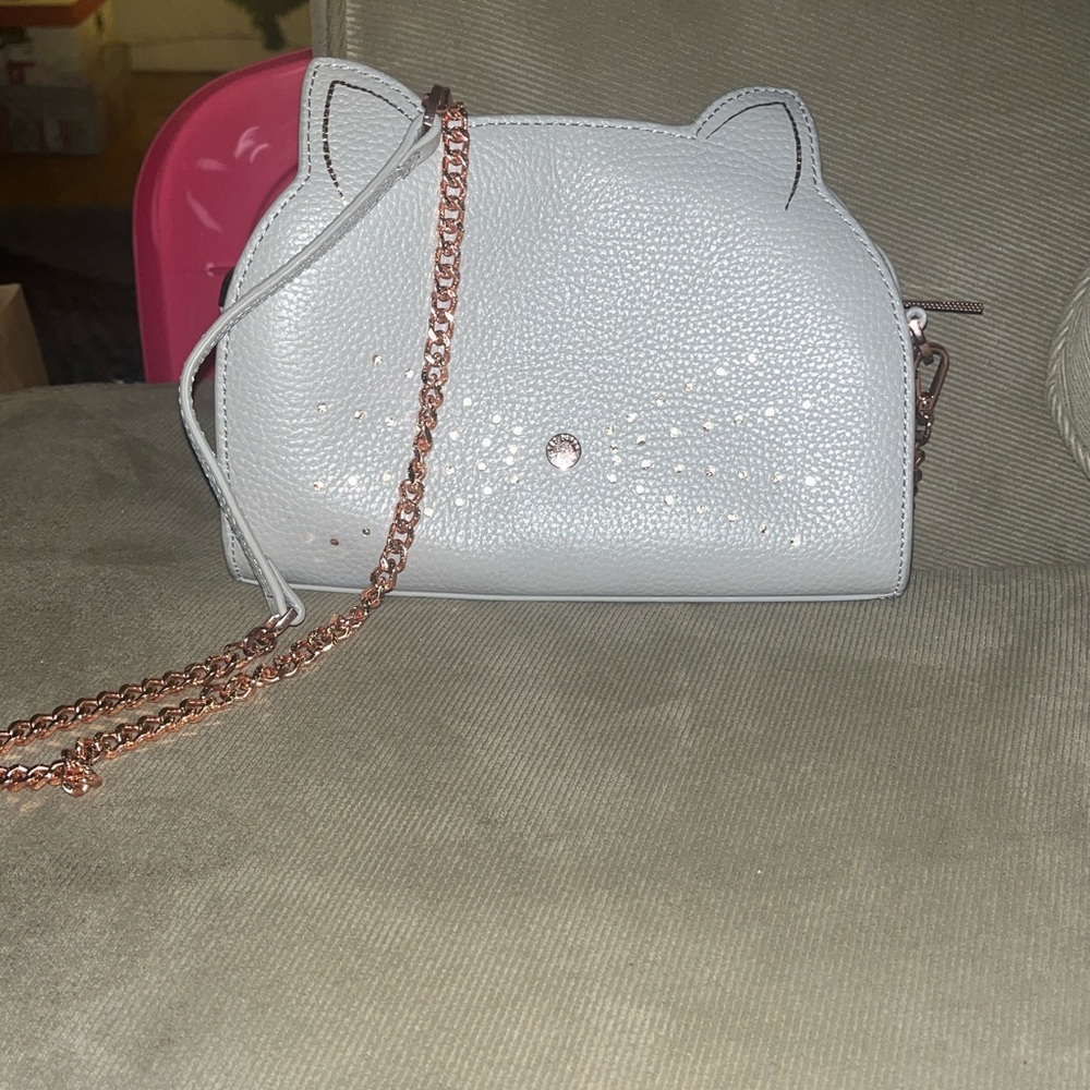 Ted Baker Kirstie cat crossbody leather purse -discontinued